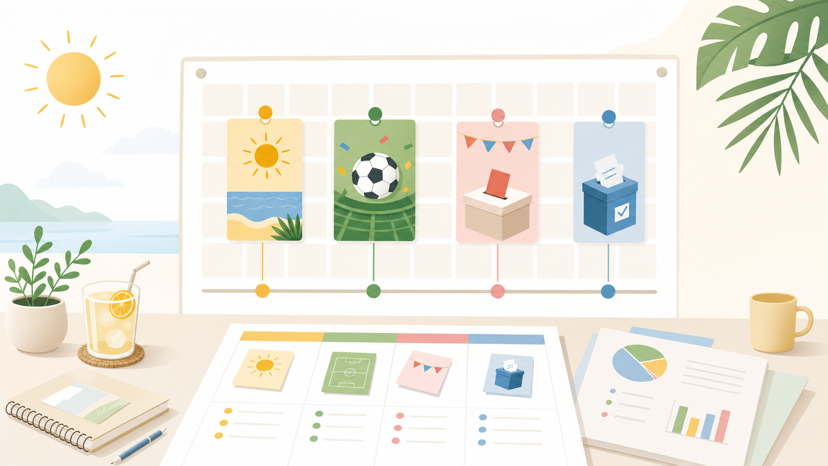2026 6월 블로그 인기 키워드 정리｜여름·월드컵·공휴일 트렌드, 지금 어떤 글을 먼저 써야 할까? image 1