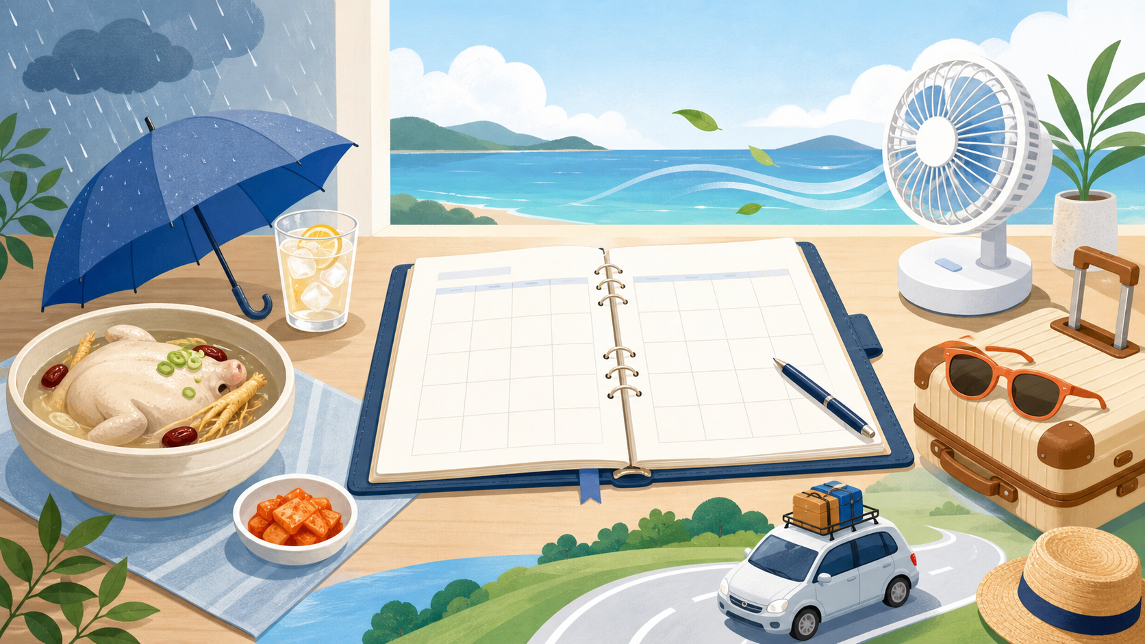 2026 7~8월 블로그 조회수 잘 나오는 키워드 정리｜여름 시즌 유입, 지금 뭐부터 써야 할까? image 1