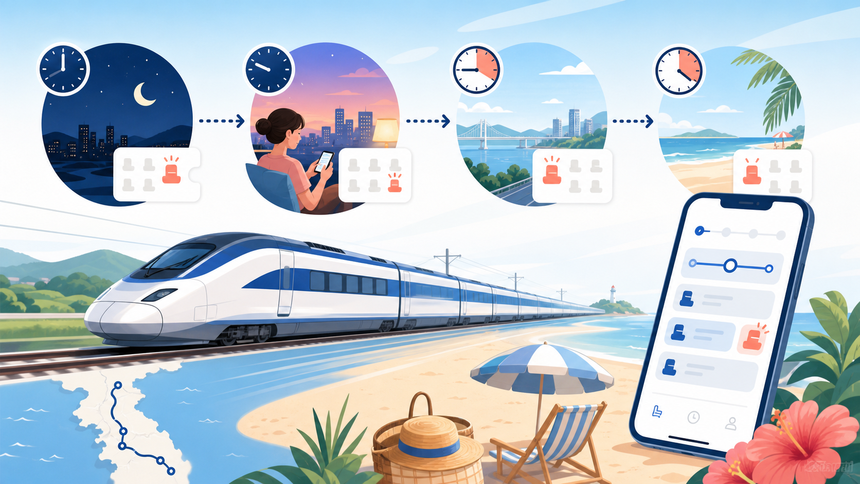 2026 휴가철 KTX 취소표 가장 잘 잡히는 시간｜코레일톡 예약대기부터 자정 직후까지 언제 노려야 할까? image 2