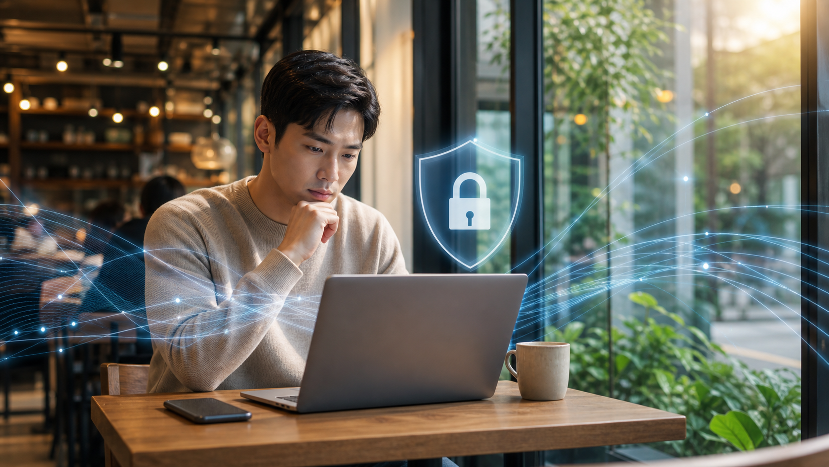 VPN으로 공공 Wi-Fi 안전하게 사용|카페·공항 무료 와이파이 접속 전 꼭 확인할 점 image 1