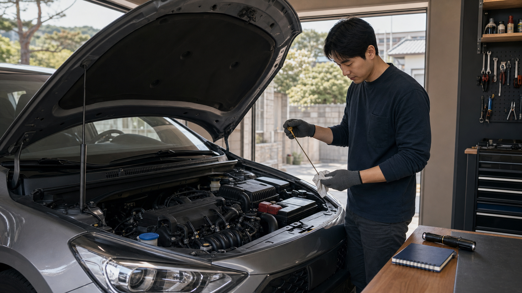차 유지비 확 줄이는 셀프 점검법|엔진오일·필터·배터리, 교체 전 무엇을 확인할까? image 1